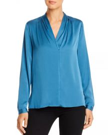 Kobi Halperin Nellie Silk-Blend Pleated Blouse - 100  Exclusive Women - Bloomingdale s at Bloomingdales